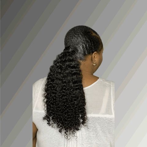 Duchess Collection-Brazilian Kinky Bounce Curl Ponytail