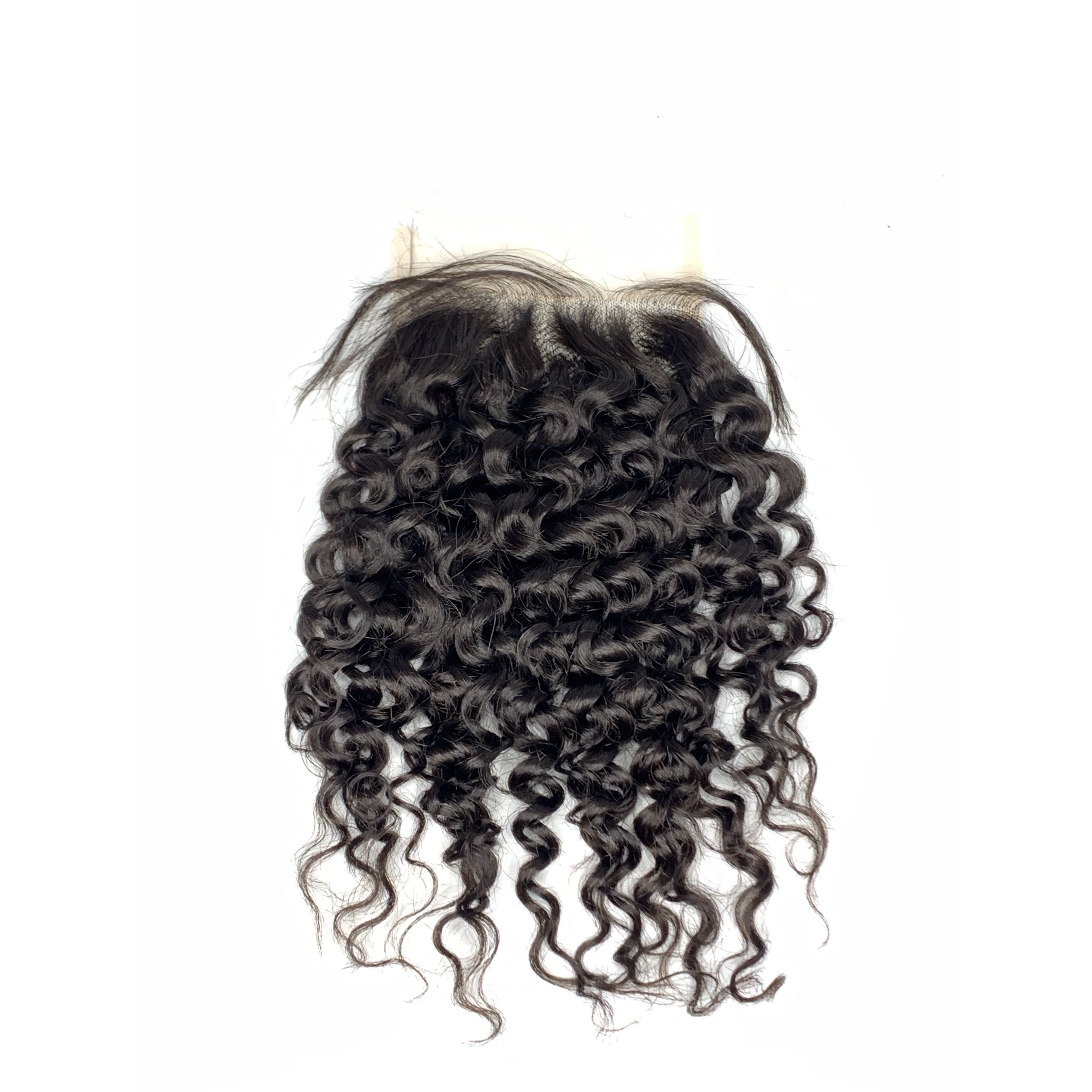 Duchess Collection-Lace Closure Brazilian Kinky Bounce Curl